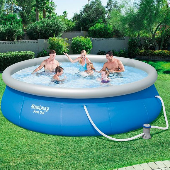 Piscina da Esterno Fuori Terra rotonda BESTWAY 396x84hcm PVC