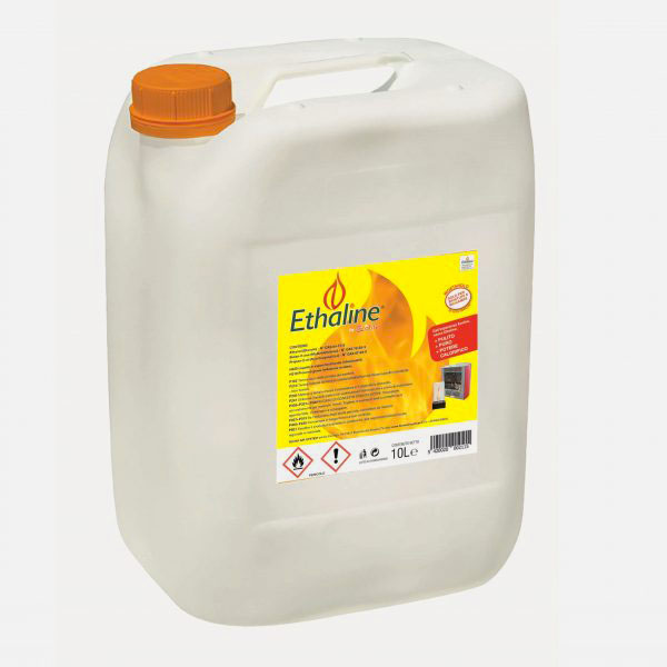 ETHALINE Bioetanolo Offerta Tanica da 10 litri Inodore Garantito