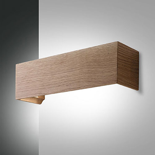 FABAS Badia 3383-21-215 Lampada Moderna da Parete a LED Quercia