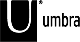 UMBRA Design - Appendiabiti da Parete 5 posti Bianco