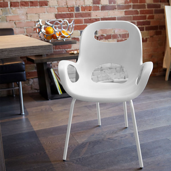 UMBRA Oh Chairs Sedia Moderna Bianca 