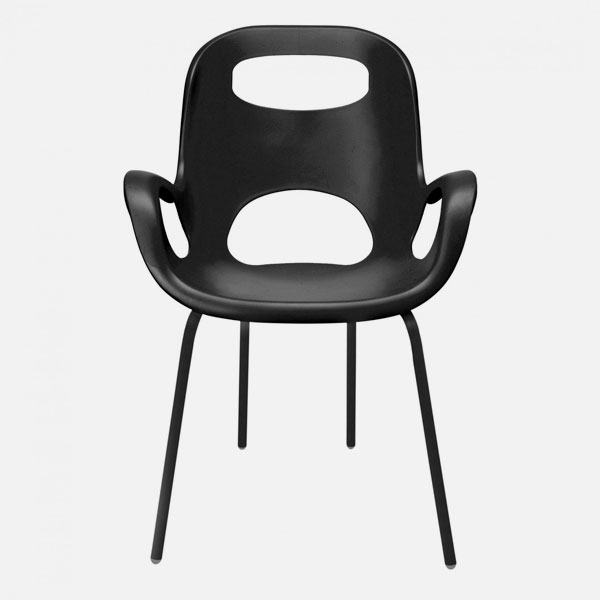 UMBRA Oh Chairs Sedia Moderna Nera