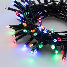 180 Luci di Natale a Batteria 7,15 mt Multicolore AutoTimer