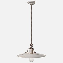 FERROLUCE Retrò C1443-VIB Lampadario in Ceramica 40cm