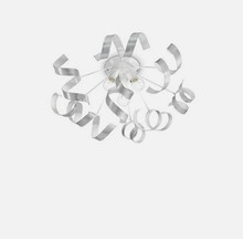 IDEAL LUX Vortex PL3 101576 Plafoniera Moderna 3 Luci Argento