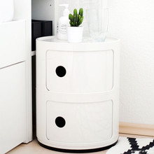 KARTELL Componibili 4966-03 Mobiletto Moderno 2 Elementi bianco