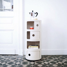 KARTELL Componibili 4985-03 Mobiletto Moderno 4 Elementi Bianco