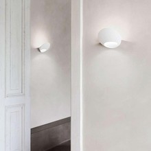 LUCEPLAN Garbì 1D900AW0002 Lampada Design da Parete LED Bianco