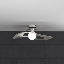 TOPLIGHT Surf 1145/PL50 TO Lampada da Soffitto 50cm Tortora