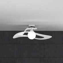 TOPLIGHT Surf 1145/PL50 BI Lampada da Soffitto 50cm Bianco