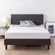 ZINUS Judy Geometric EU-FGPP-K Letto Matrimoniale Imbottito