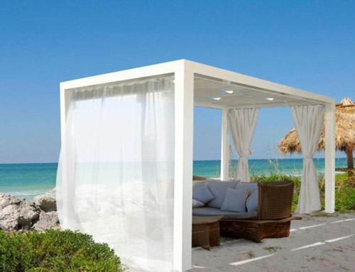 Gazebo Fisso in spiaggia