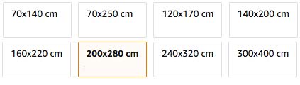 Vai alle misure disponibili