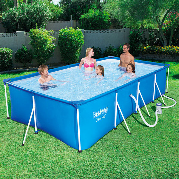 Piscina fuori terra da esterno quadrata Bestway modello 56424